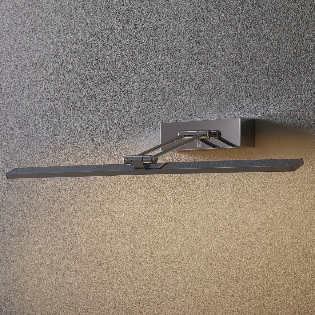 LED bildelampe Beam Sixty krom 58,5 cm 11W forfra