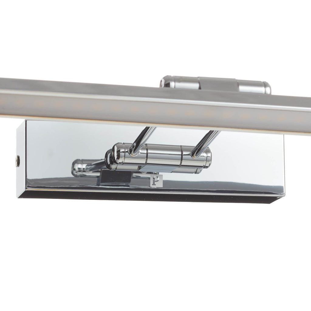 LED bildelampe Beam Sixty krom 58,5 cm 11W montert over bilde