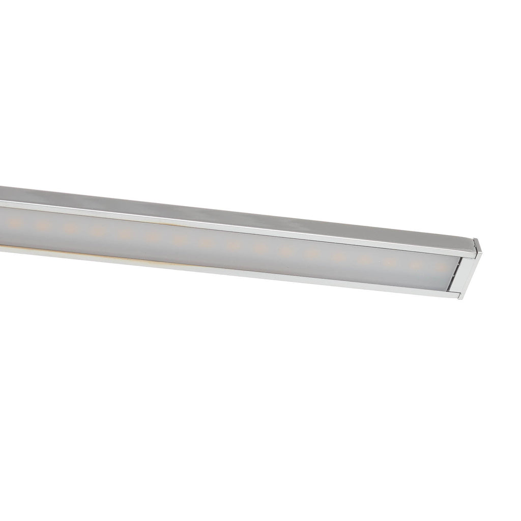 LED bildelampe Beam Sixty krom 58,5 cm 11W nærbilde av LED-lys