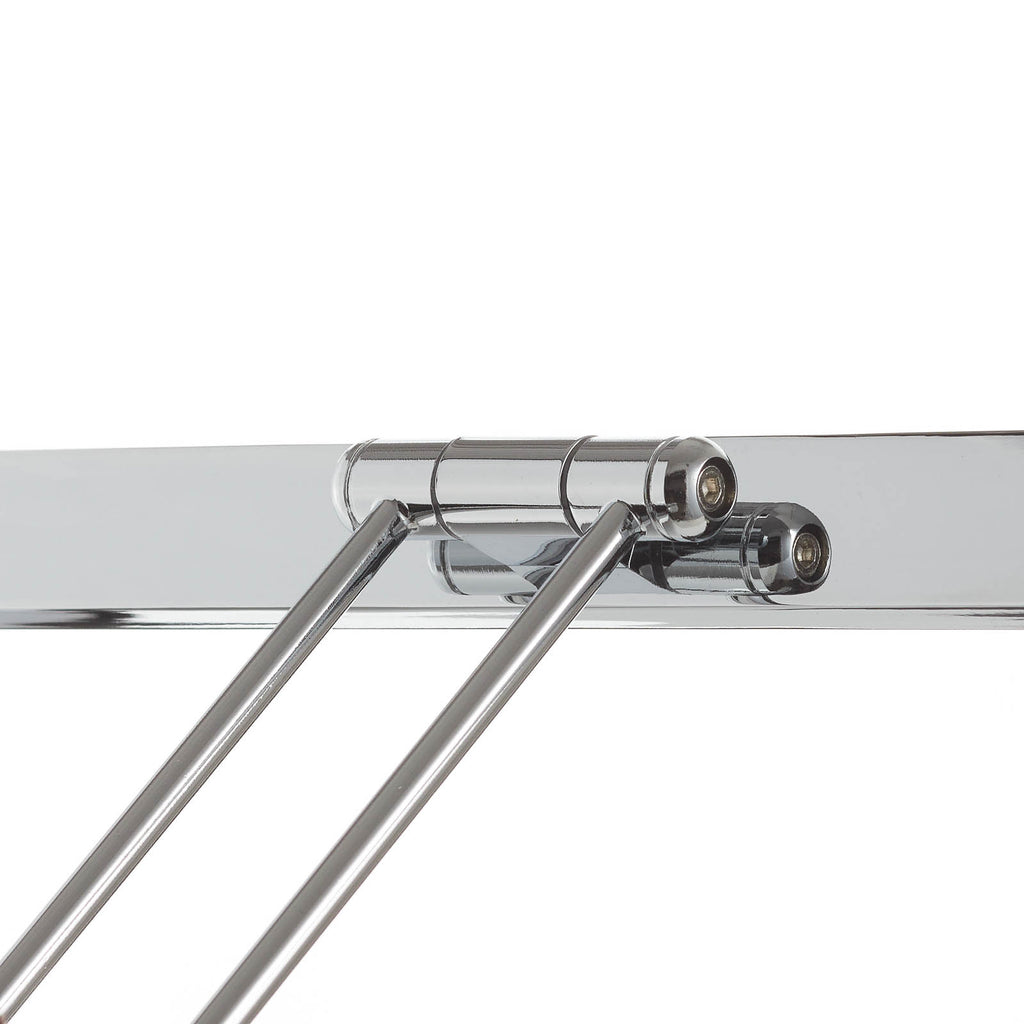 LED bildelampe Beam Sixty krom 58,5 cm 11W sideprofil