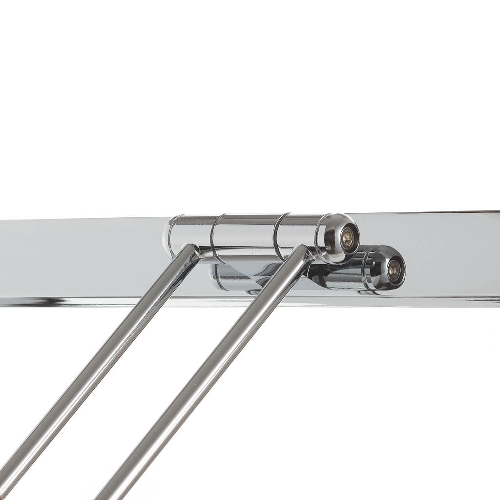 LED bildelampe Beam Sixty krom 58,5 cm 11W sideprofil