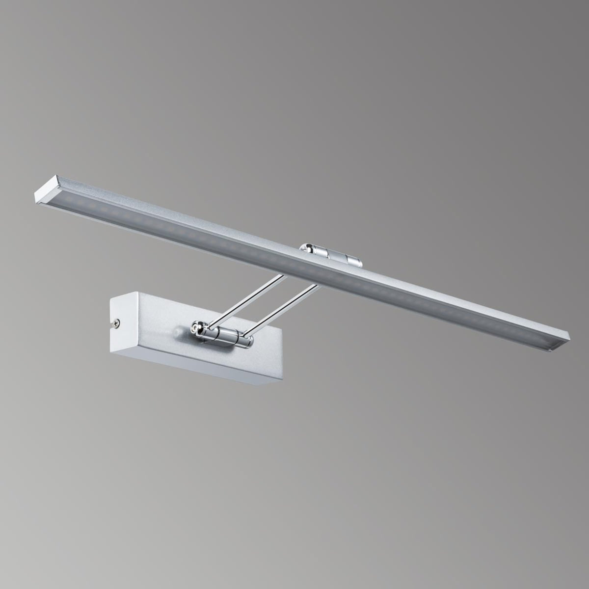 LED bildelampe Beam Sixty nikkel 58,5 cm 11W varmhvit detalj