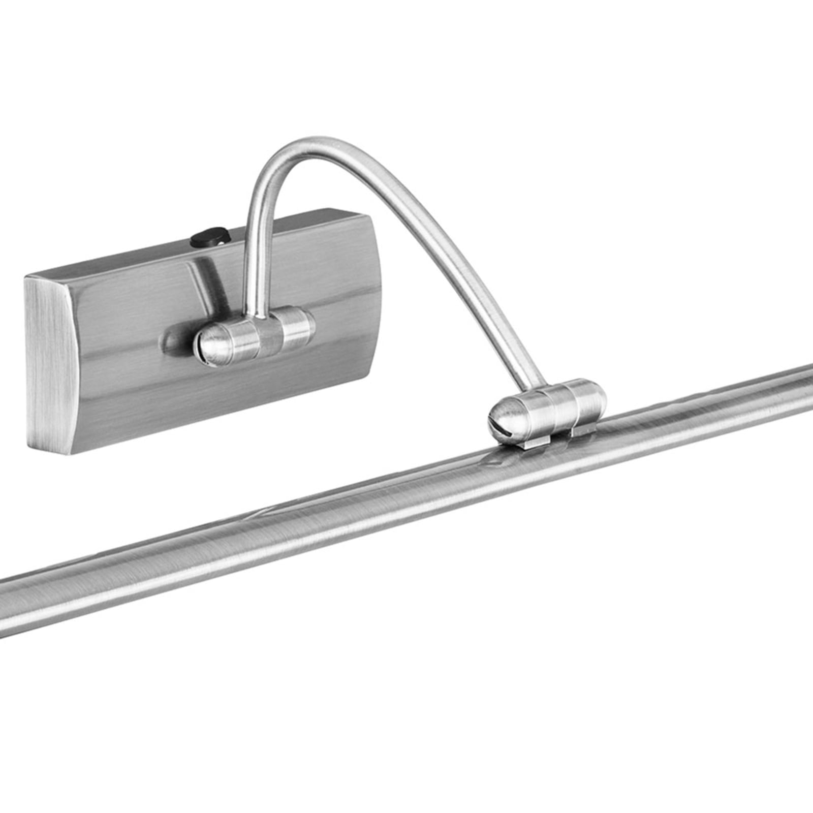 Detaljbilde LED bildelampe Head svingbar matt nikkel