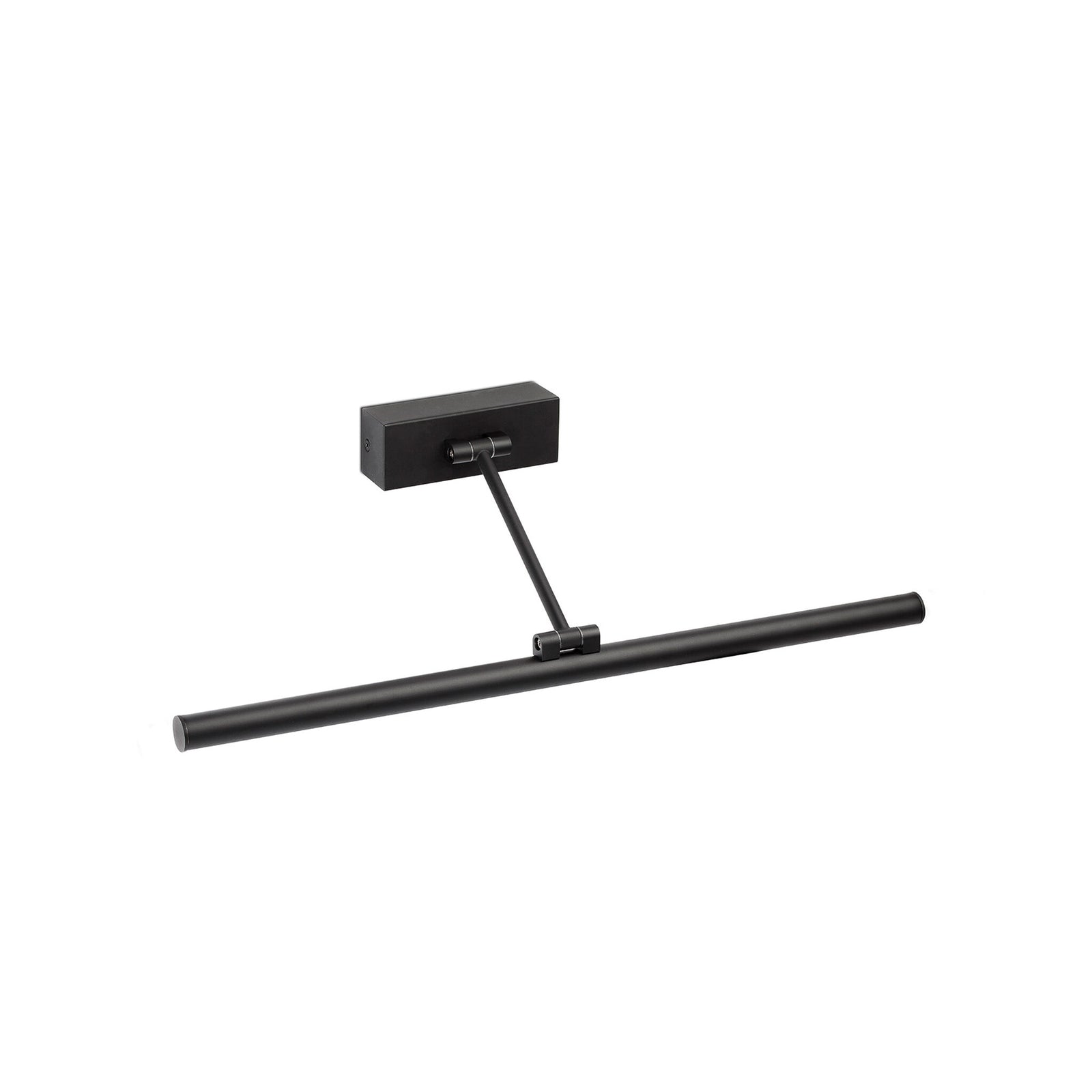 LED bildelampe Magritte 450 svart aluminium forfra