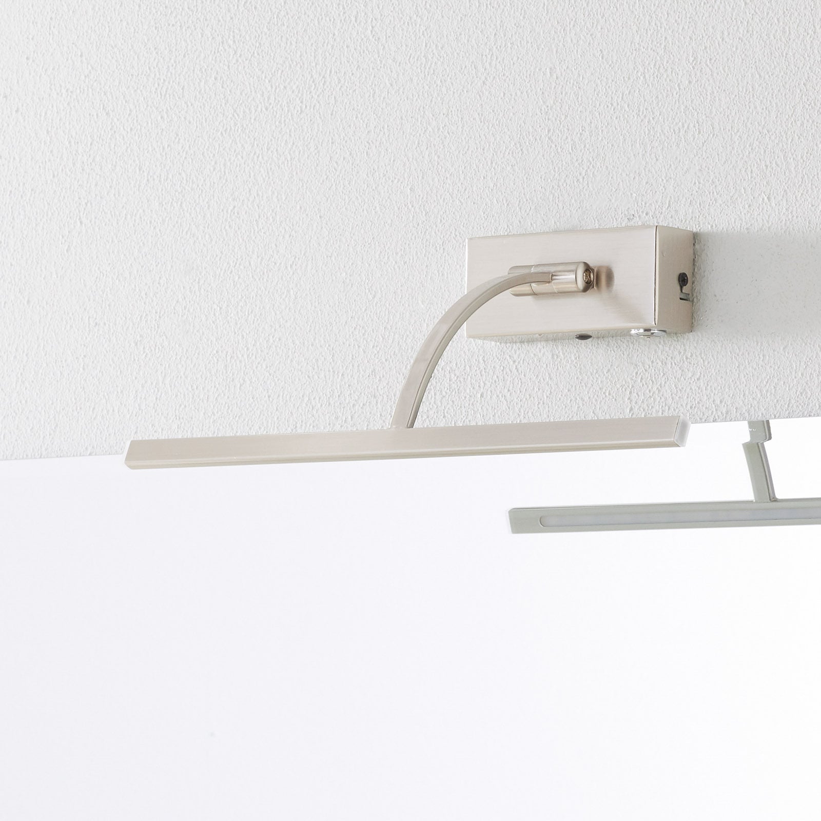 LED bildelampe Matisse dimbar sølv bakside