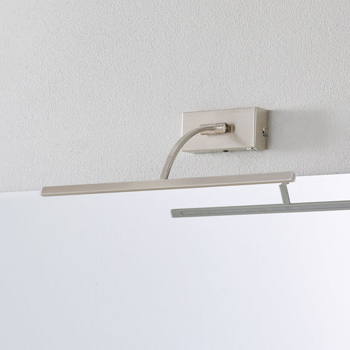 LED bildelampe Matisse dimbar sølv 45 cm 8W bakside