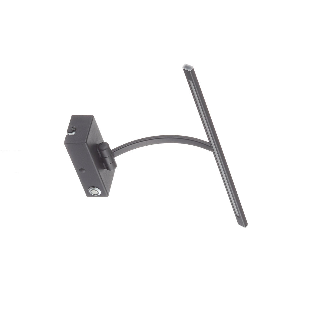 Detaljbilde av justerbar arm på LED bildelampe Matisse dimbar svart 34 cm