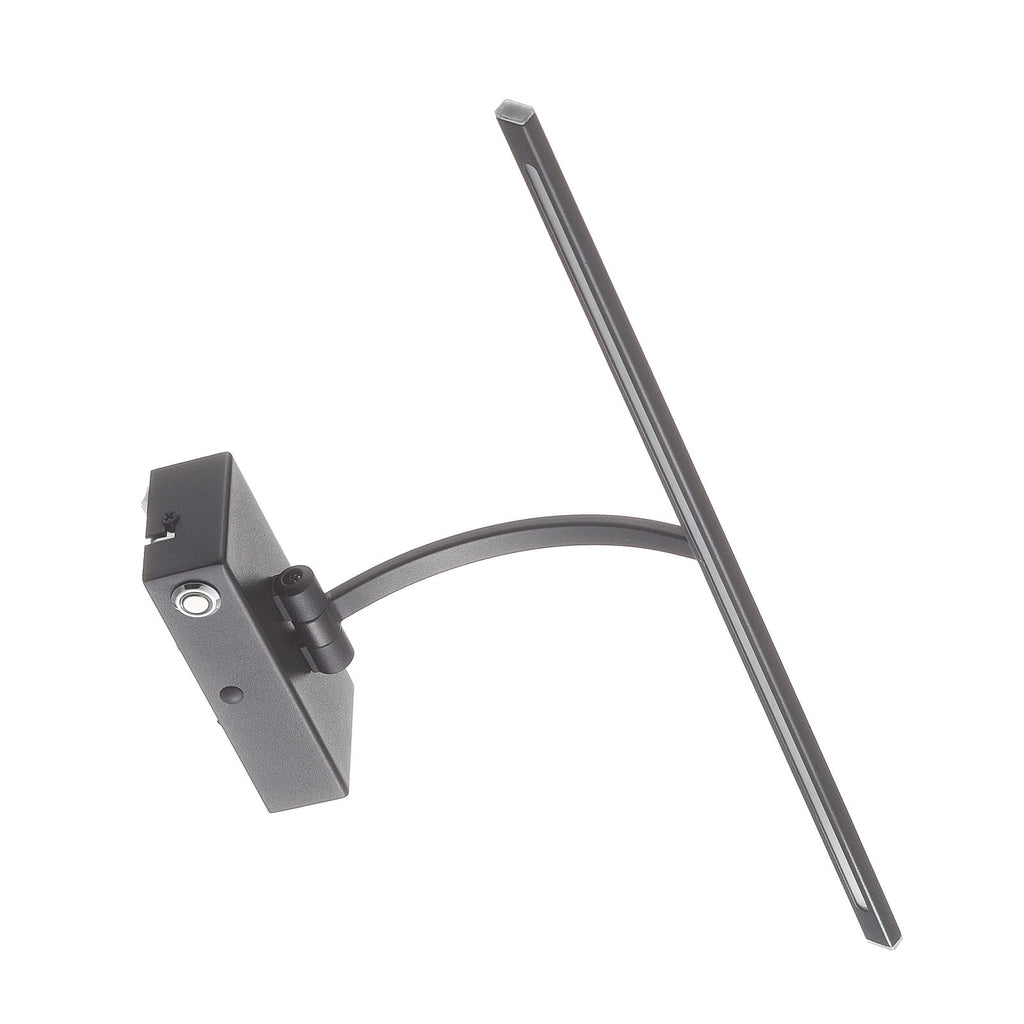 LED bildelampe Matisse dimbar svart 45 cm bakside