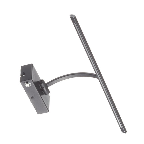 LED bildelampe Matisse dimbar svart 45 cm bakside