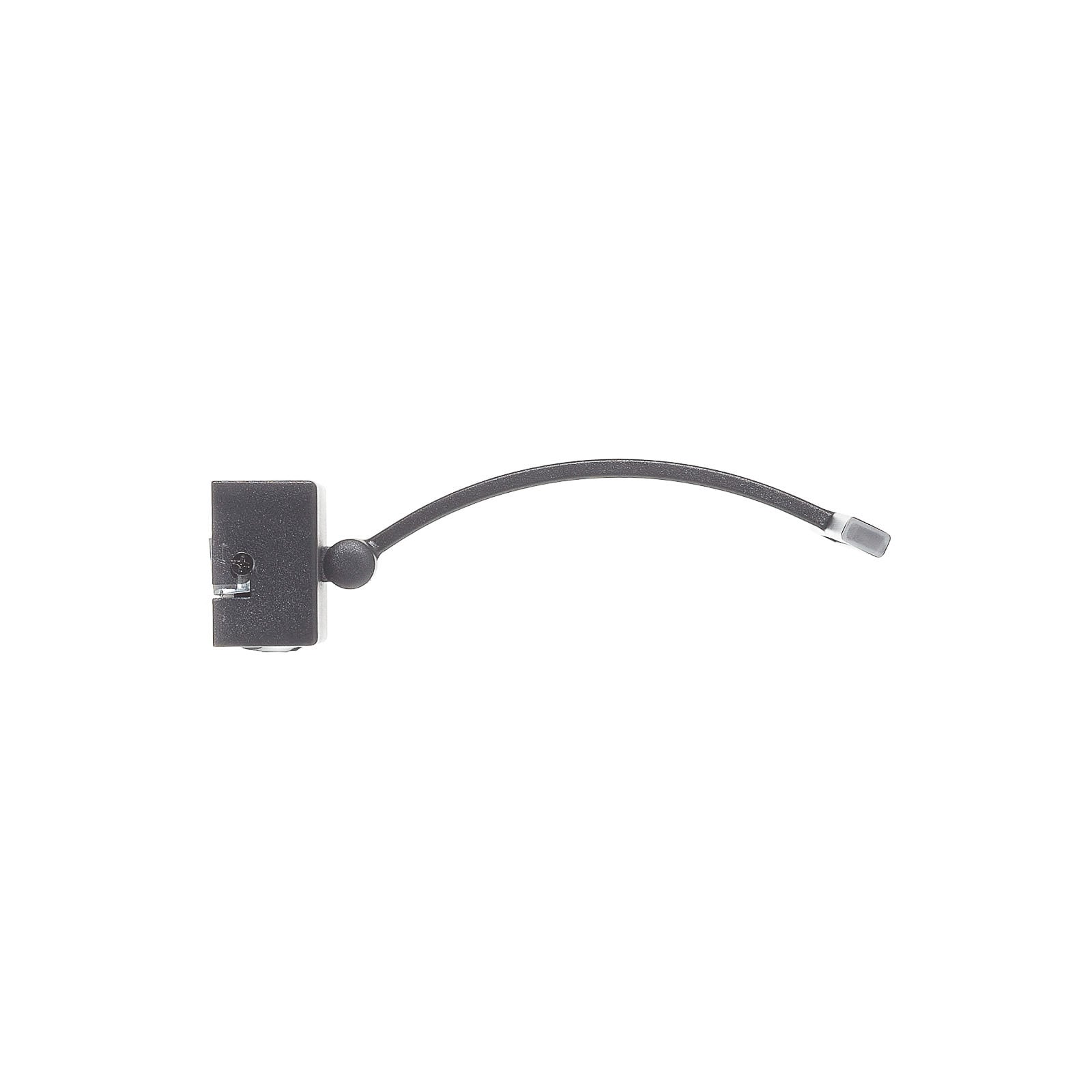 LED bildelampe Matisse dimbar svart 45 cm detalj av dimmer