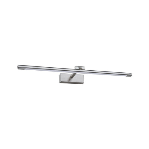 LED bildelampe Mingo børstet aluminium 61,5 cm 11W detalj