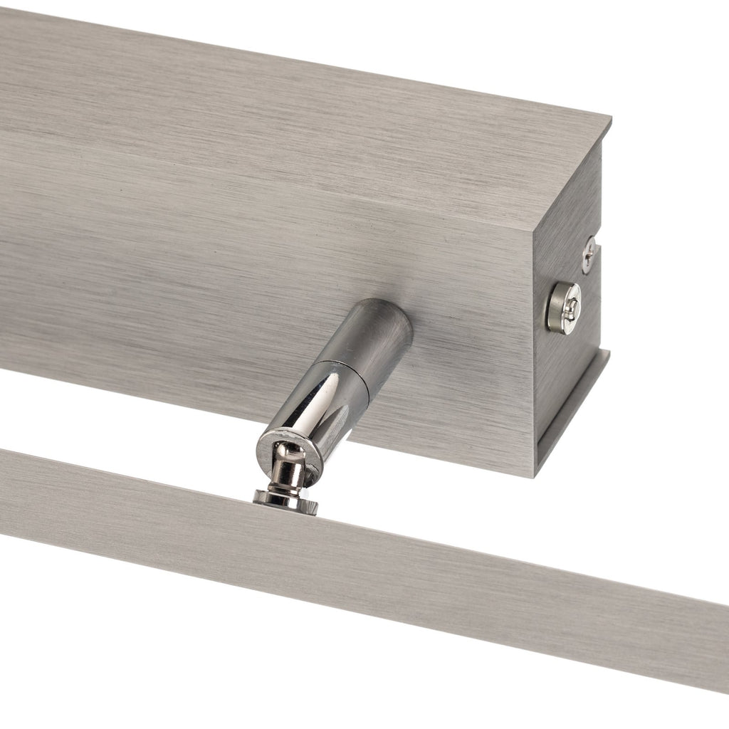 Veggfestet til LED bildelampe Niara dimbar CCT aluminium 168 cm