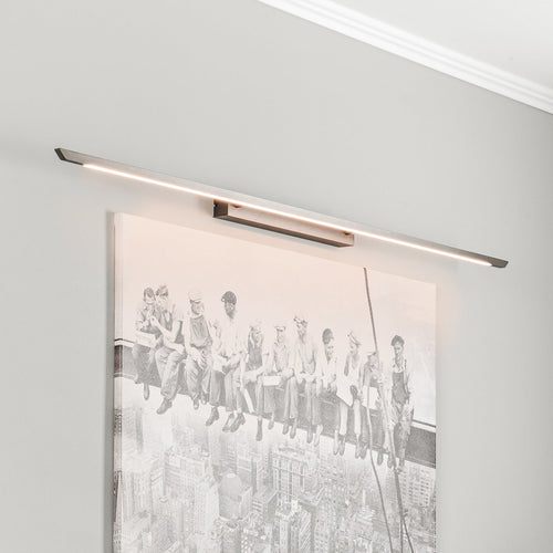 LED bildelampe Niara dimbar CCT bronse forfra