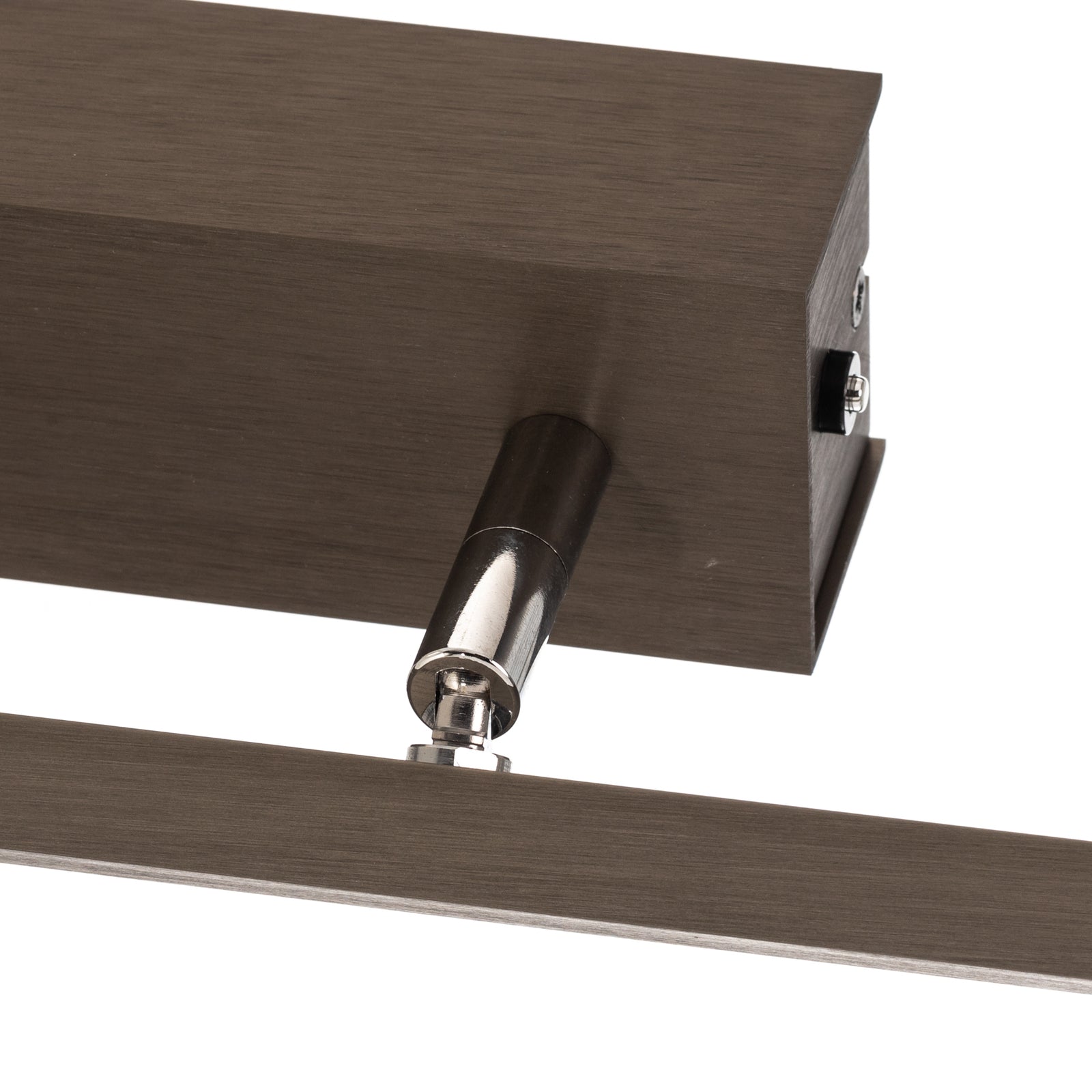 LED bildelampe Niara dimbar CCT bronse vinklet lys