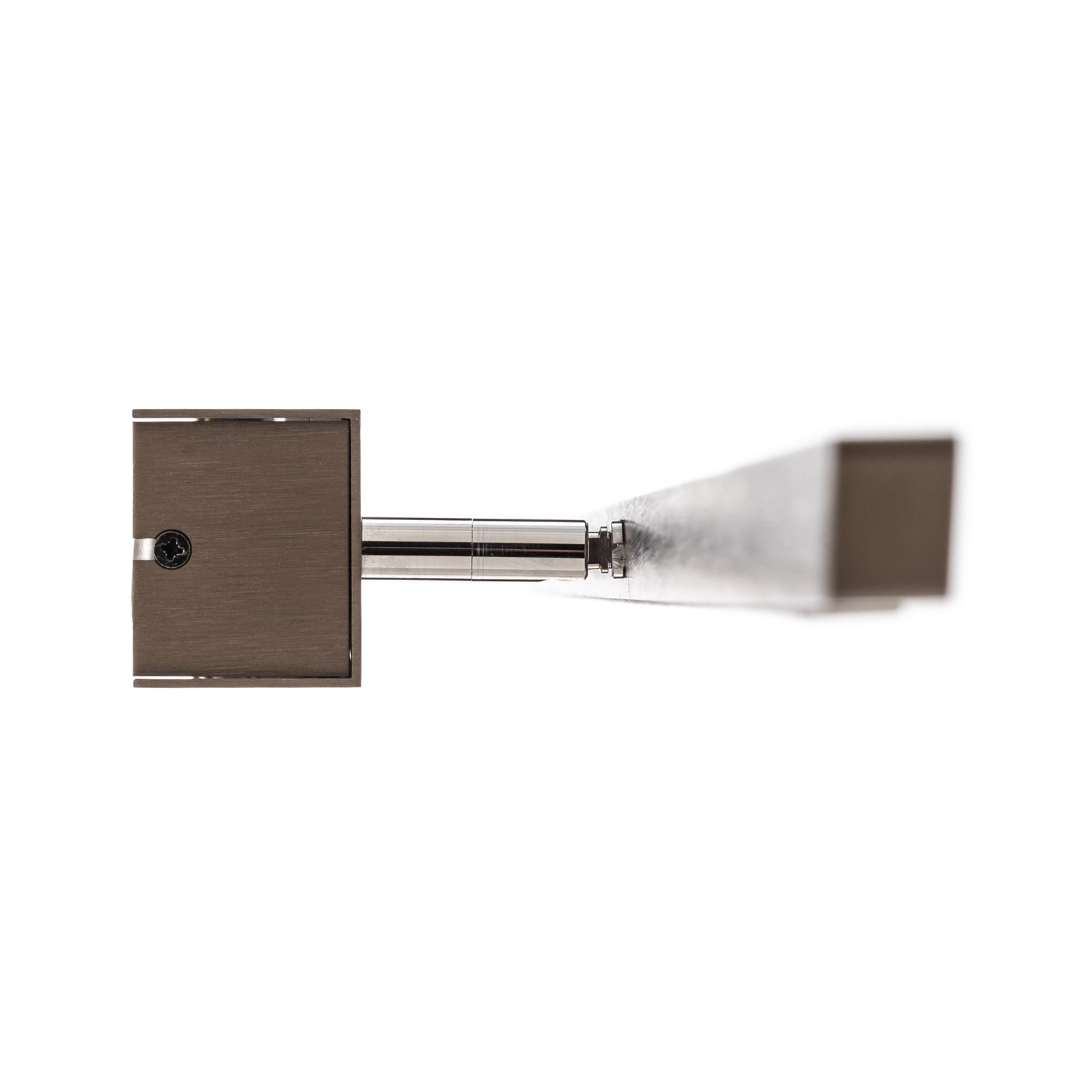 LED bildelampe Niara dimbar CCT bronse bryter og dimmer