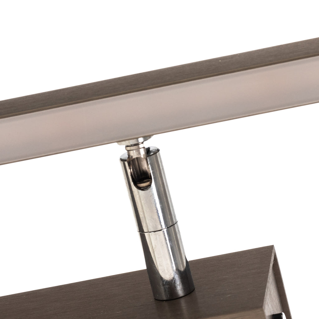 LED bildelampe Niara dimbar CCT bronse helhetsbilde