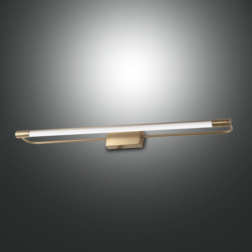 LED bildelampe Rapallo messing 60 cm IP44 20W forfra