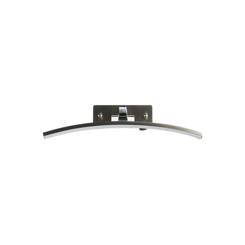 LED bildelampe Santorini krom med bryter 40 cm 8W bakside