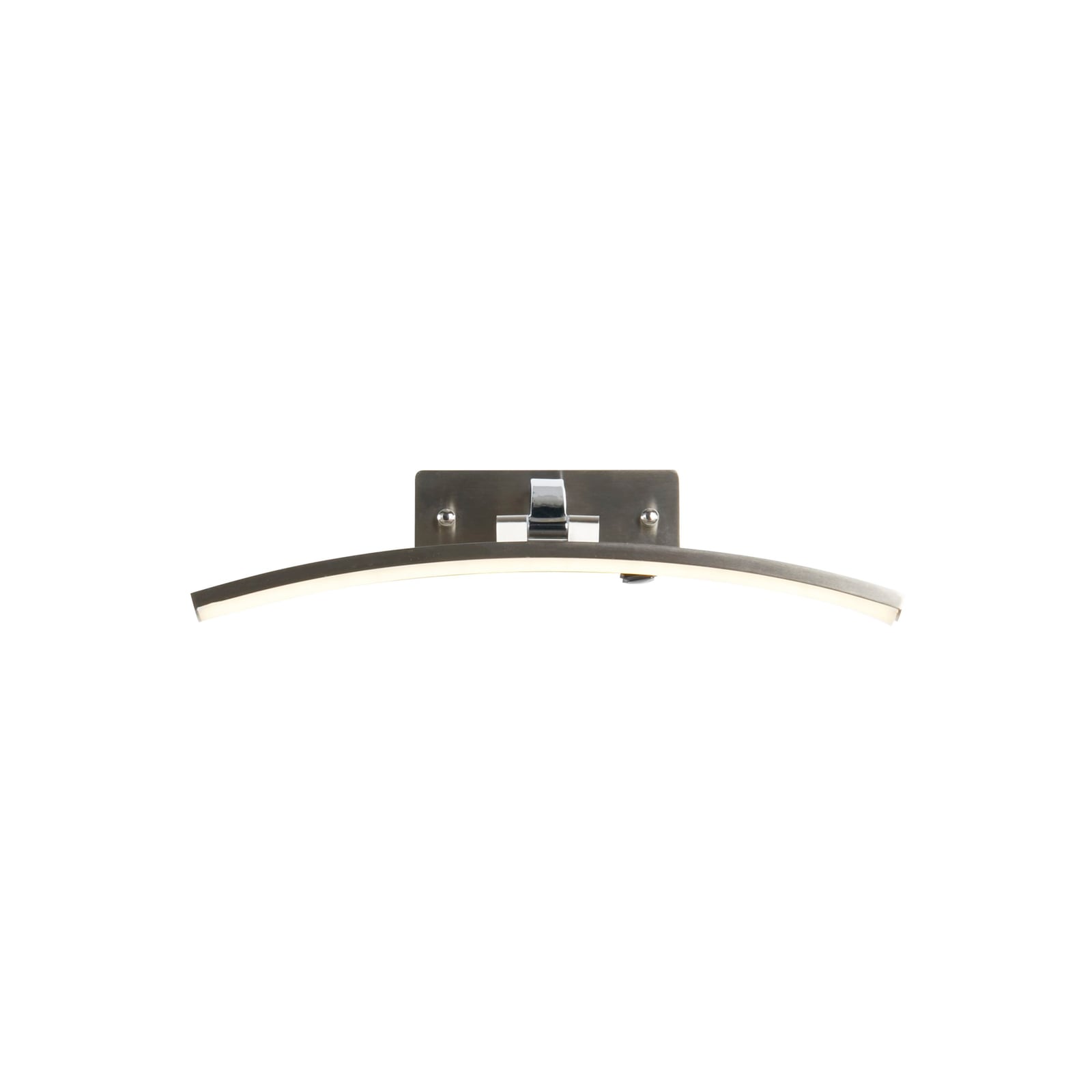 Detalj av LED bildelampe Santorini krom med bryter 40 cm 8W