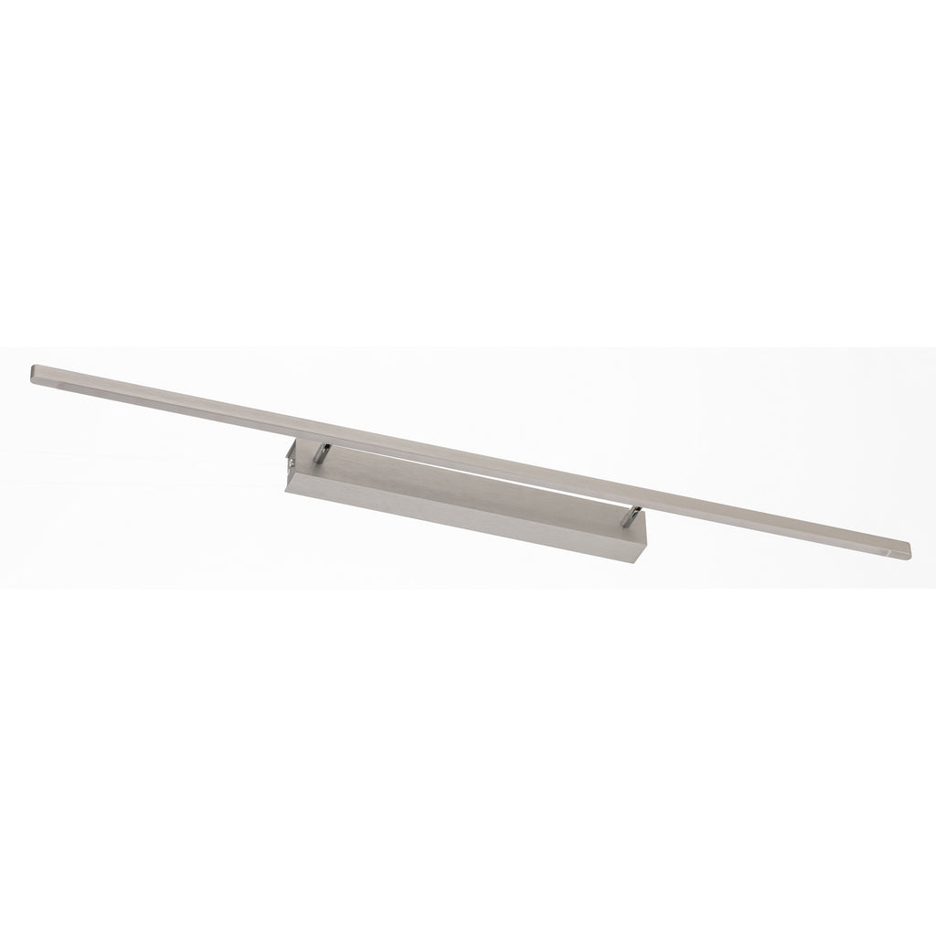 LED bildelampe Talon dimbar CCT aluminium 118 cm montert på vegg