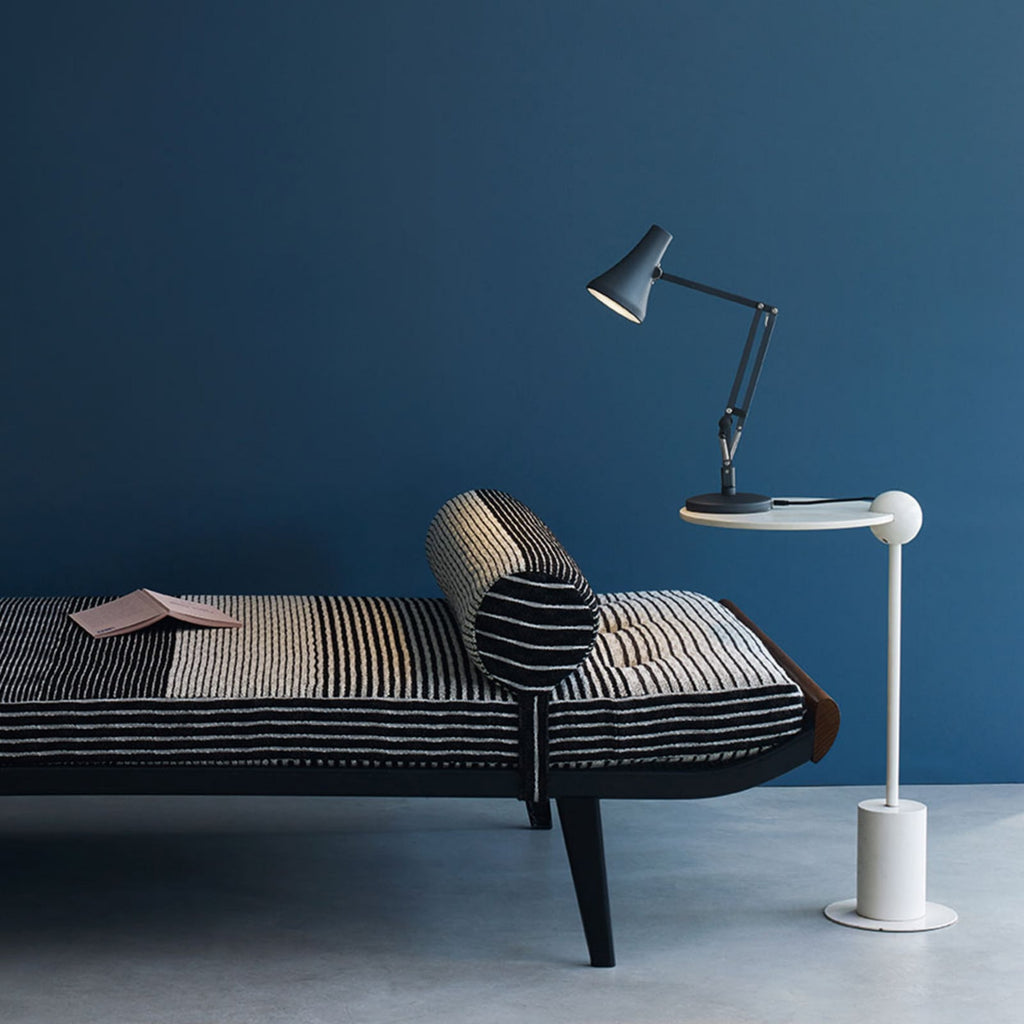 LED bordlampe 90 Mini Mini dimbar stålblå med USB-kabel