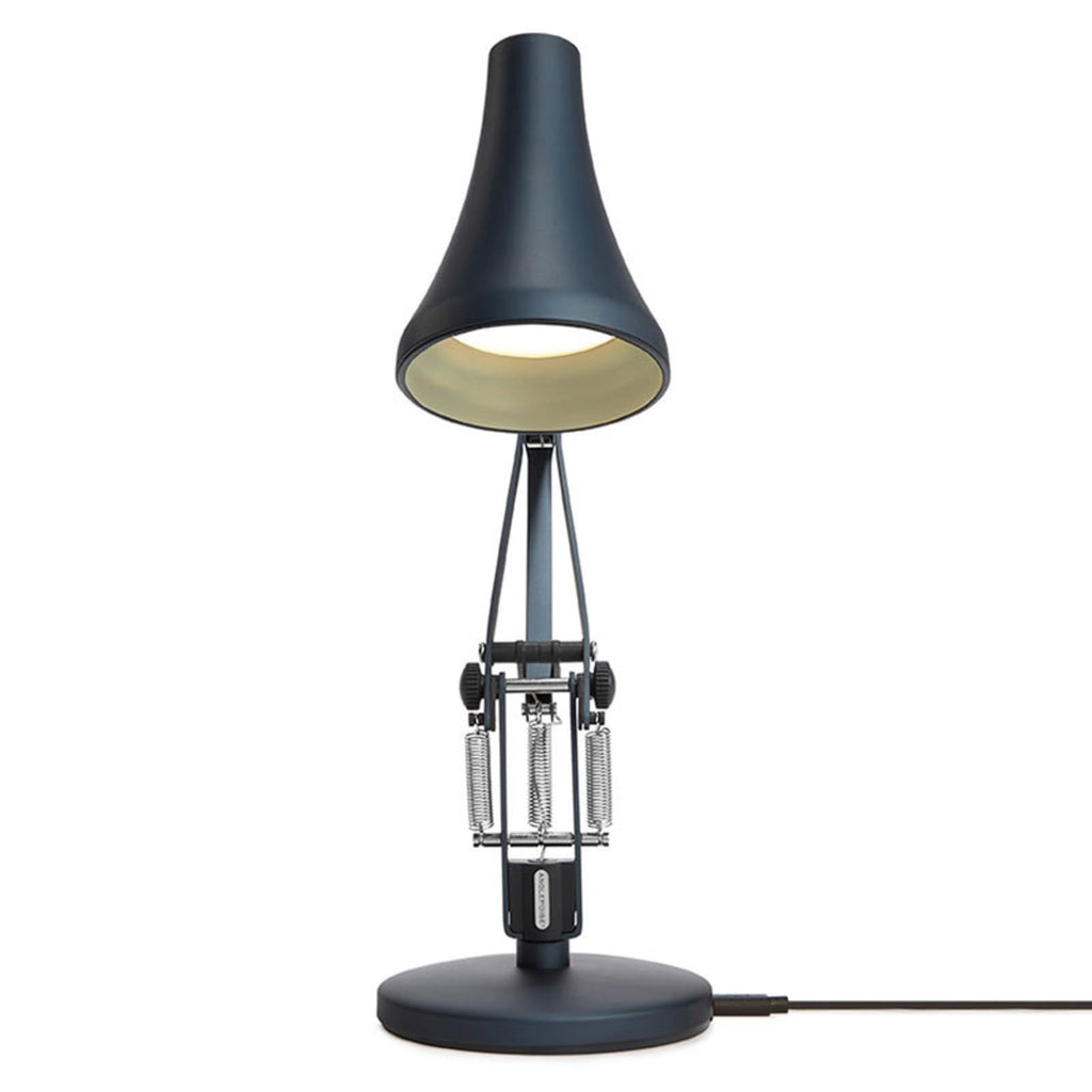 LED bordlampe 90 Mini Mini dimbar stålblå dimmerbryter