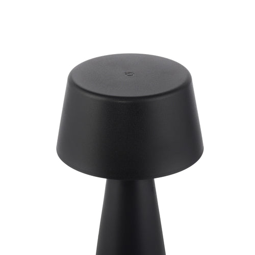 LED bordlampe Abera dimbar svart IP54 bakside