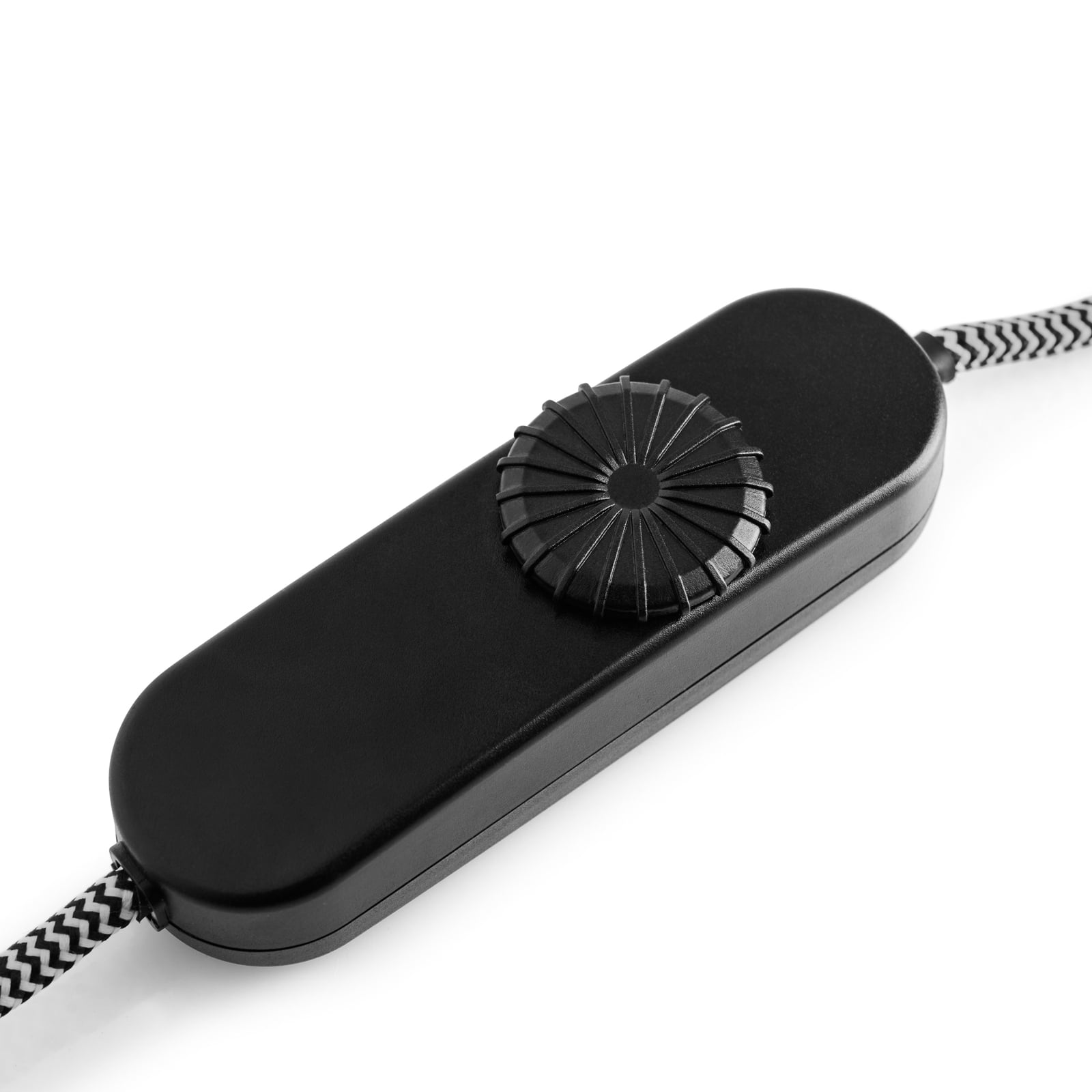 LED bordlampe Acorn dimbar mundblåst glass amber med tennes og dimmer