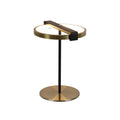 LED bordlampe Aerial messing/svart stål forfra