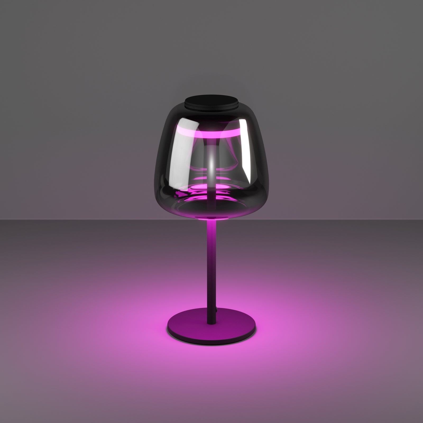 LED bordlampe Alfero-Z med smart home kompatibilitet og Bluetooth