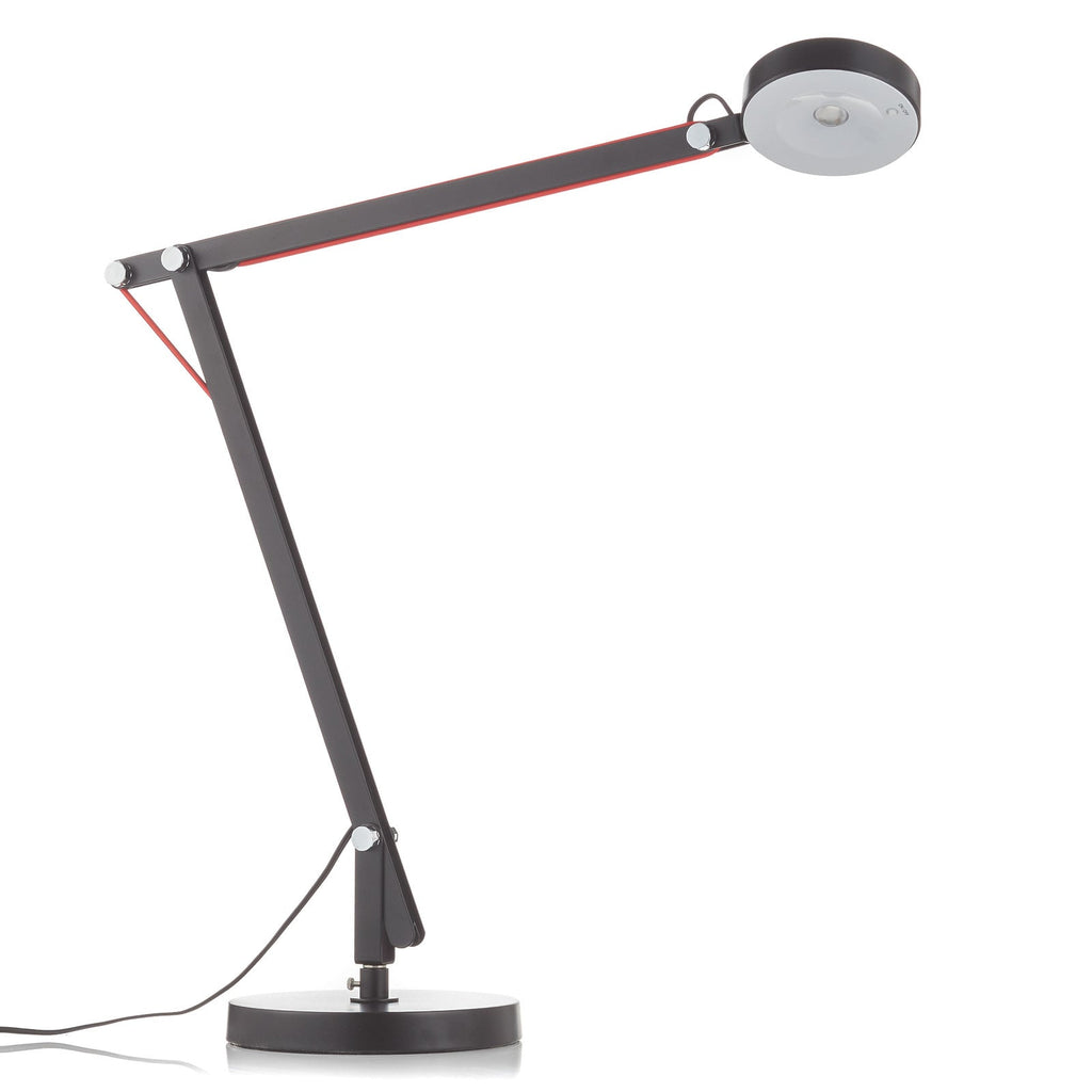 LED bordlampe Amsterdam svart justerbar metall detalj av ledd