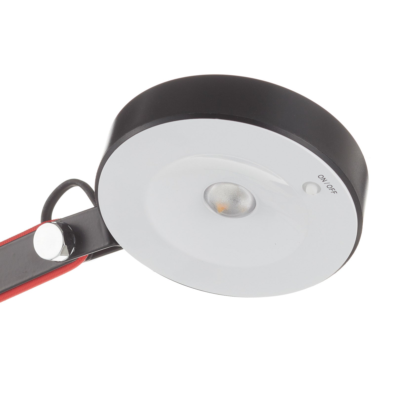 LED bordlampe Amsterdam svart justerbar metall montert på bord