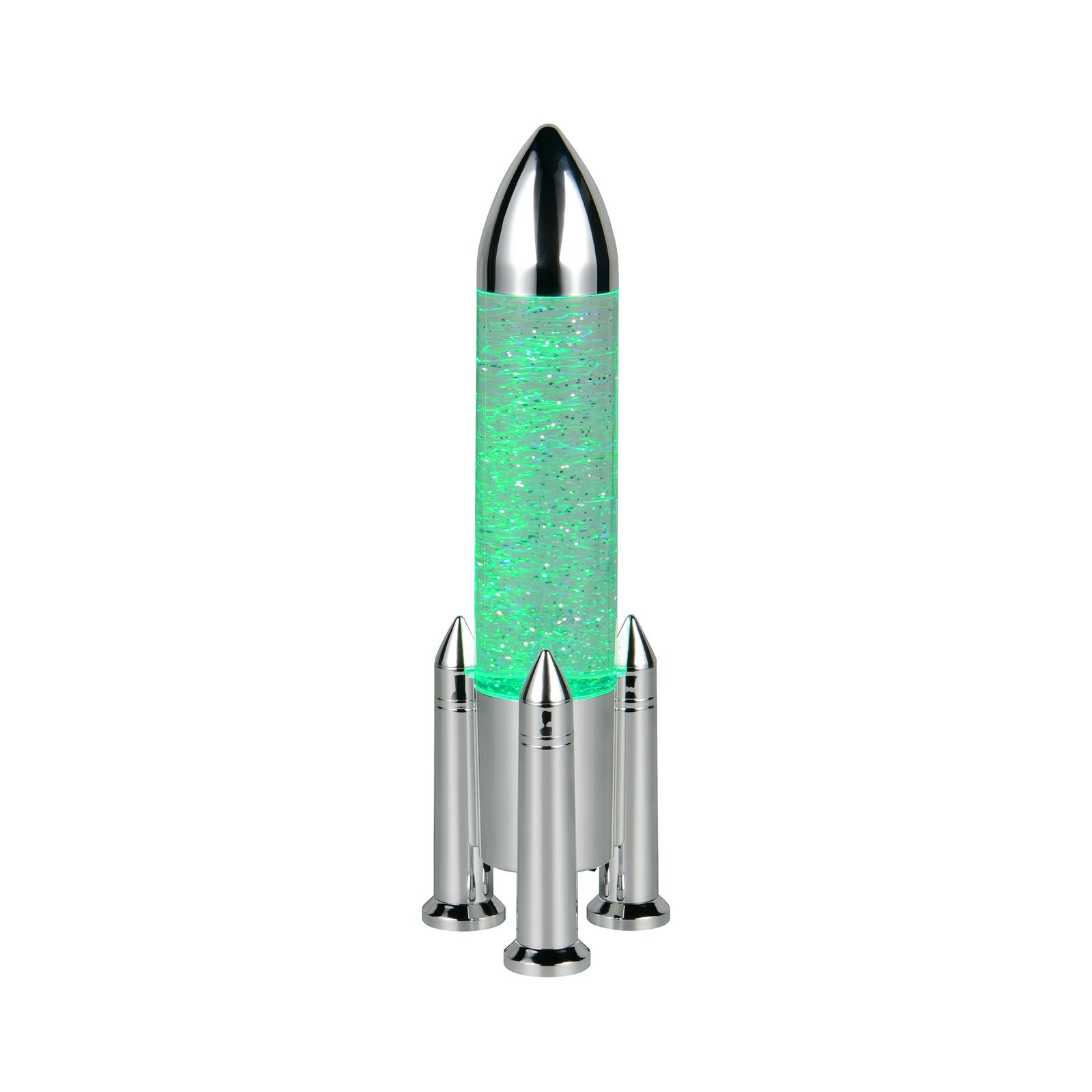 LED bordlampe Apollo RGB fargeskiftende titan 33 cm USB detalj