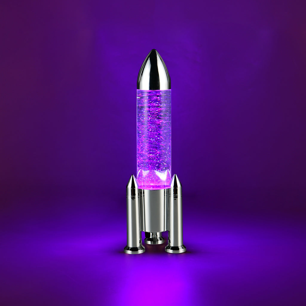 LED bordlampe Apollo RGB fargeskiftende titan 33 cm USB - Reality