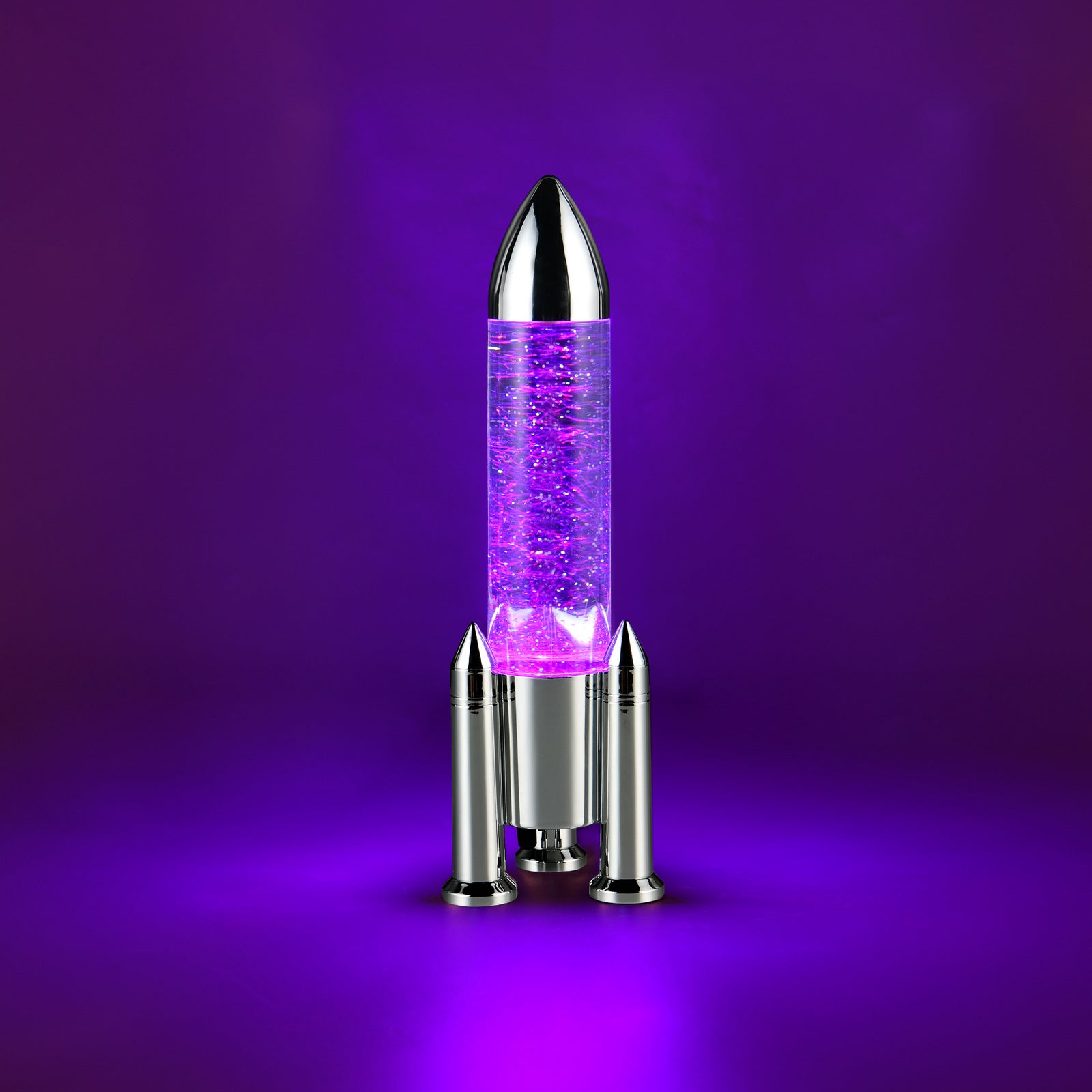 LED bordlampe Apollo RGB fargeskiftende titan 33 cm USB - Reality