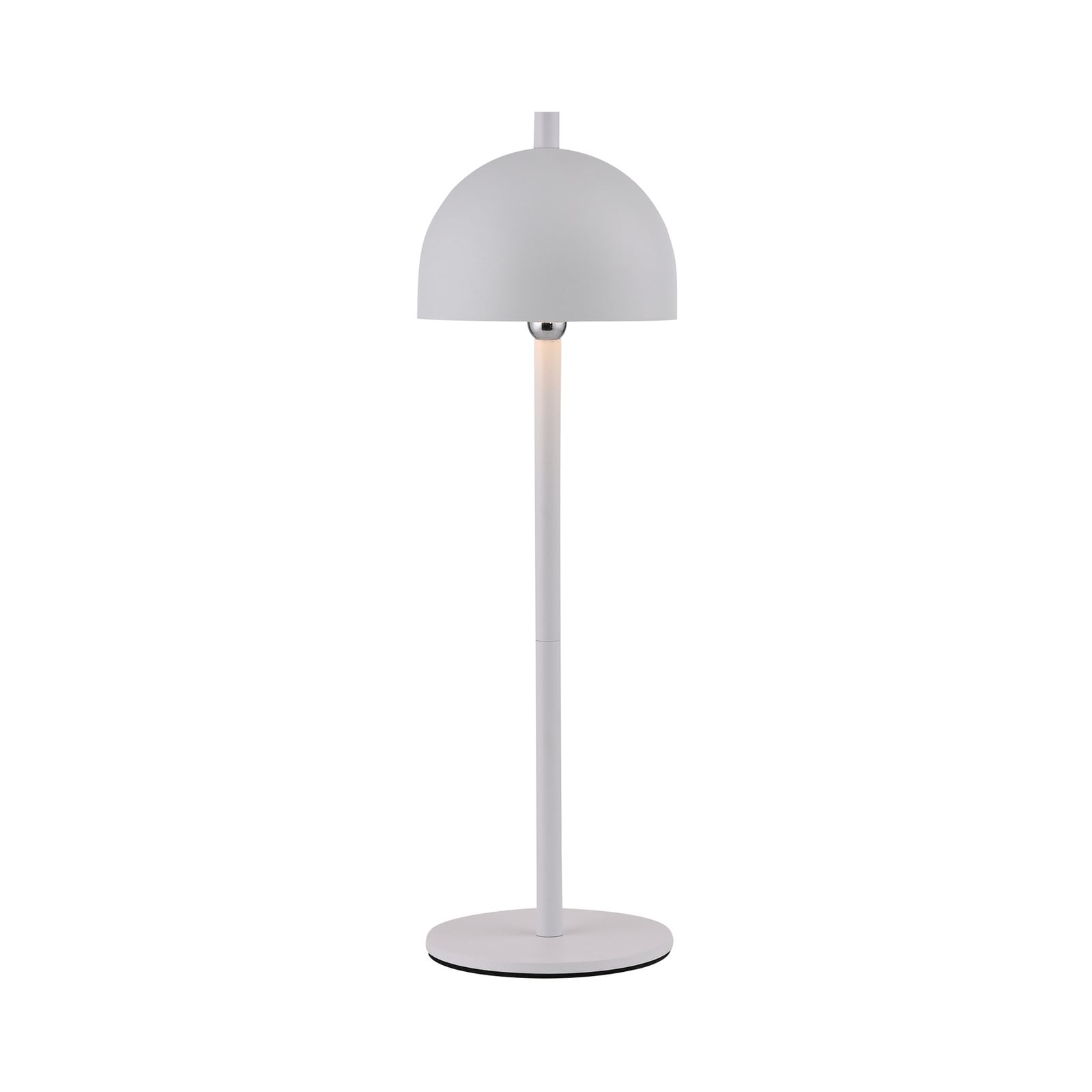 LED bordlampe Bellies nærbilde av magnetisk lampeskjerm