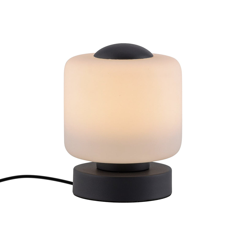 LED bordlampe Bota glass antrasitt dimbar 7W varmhvit forfra