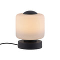 LED bordlampe Bota glass antrasitt dimbar 7W varmhvit forfra