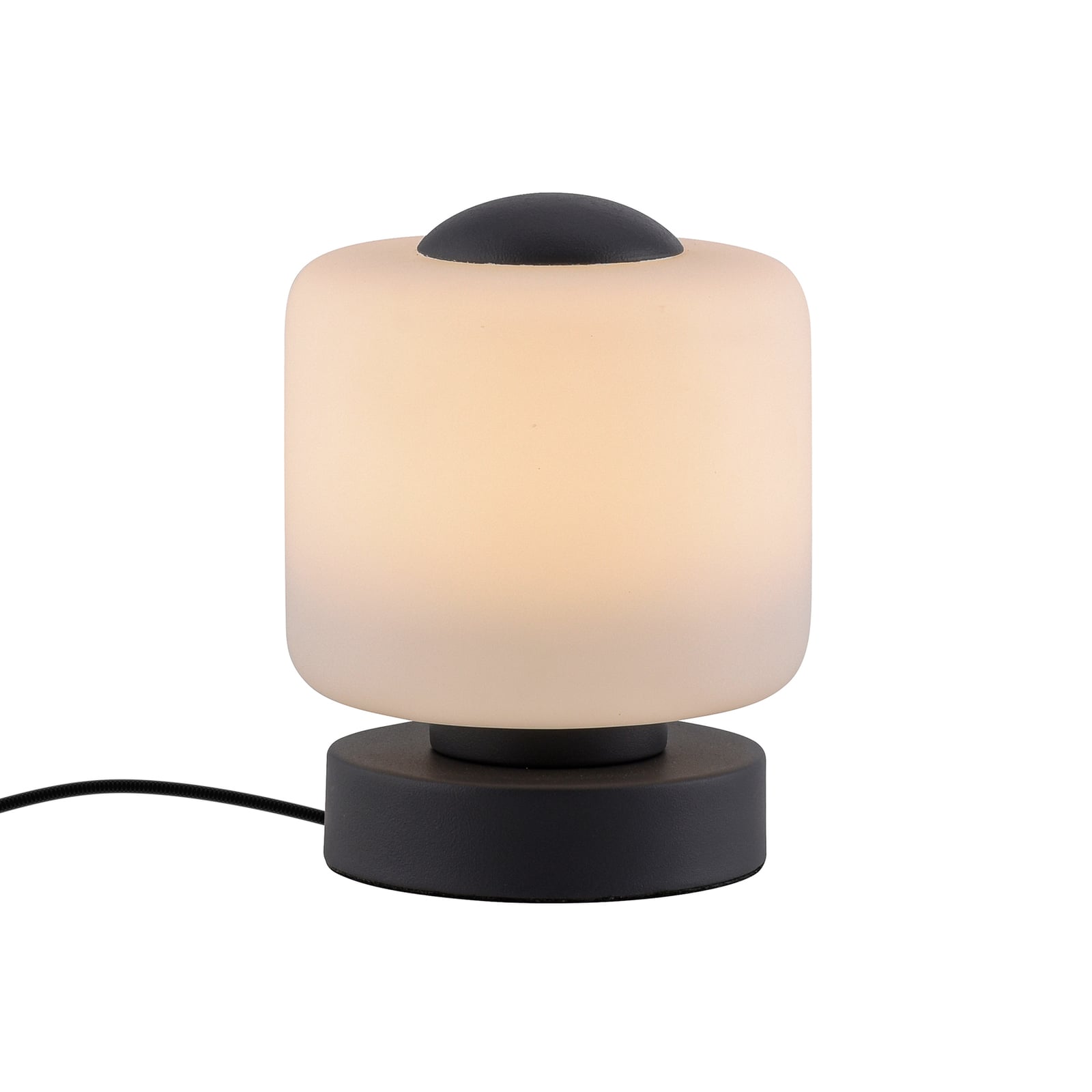 LED bordlampe Bota glass antrasitt dimbar 7W varmhvit forfra