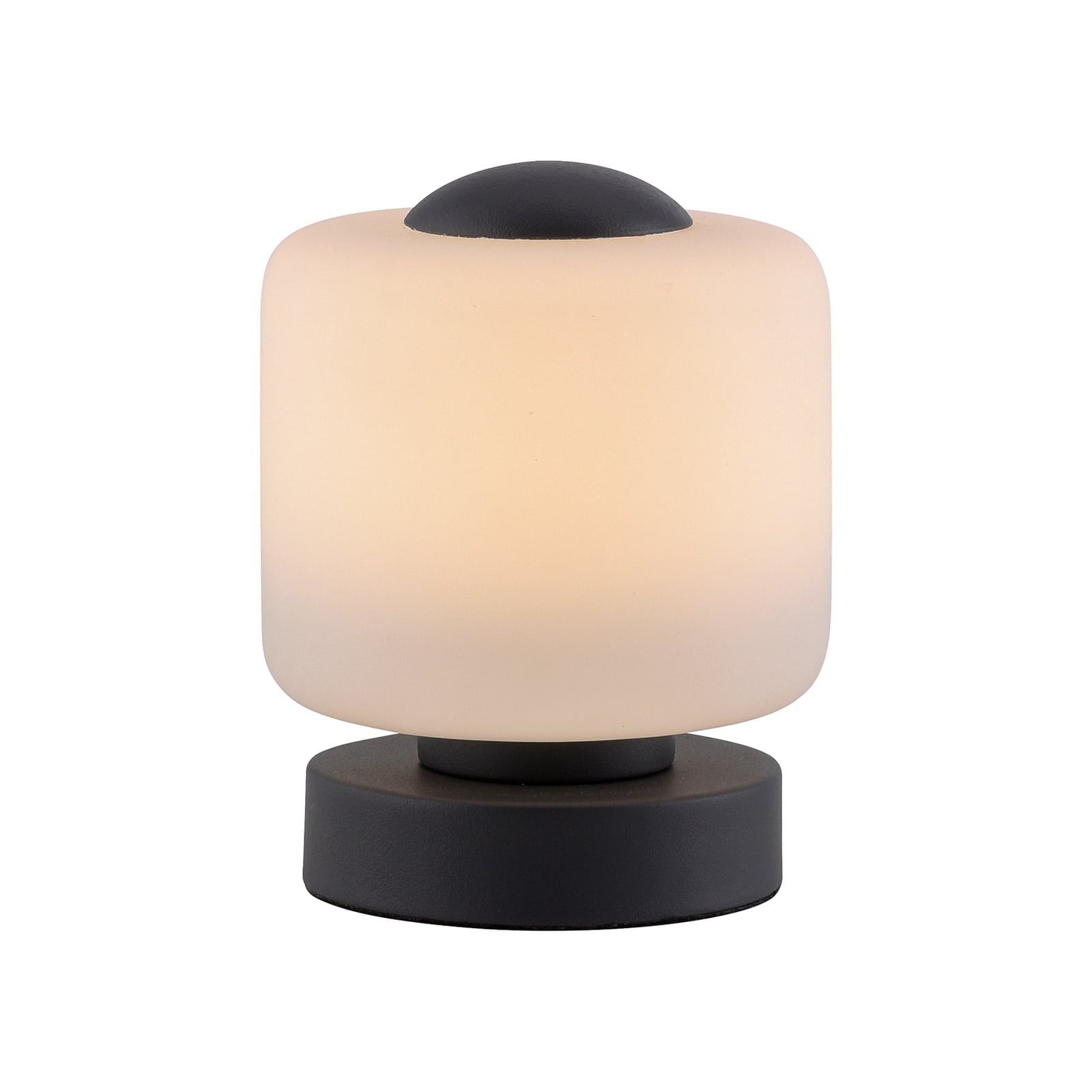 LED bordlampe Bota glass antrasitt dimbar 7W varmhvit bakside