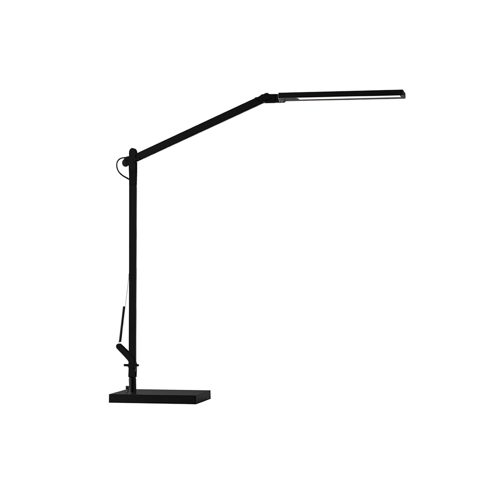 LED bordlampe Cala dimbar svart CCT 9,6W H46 cm detalj