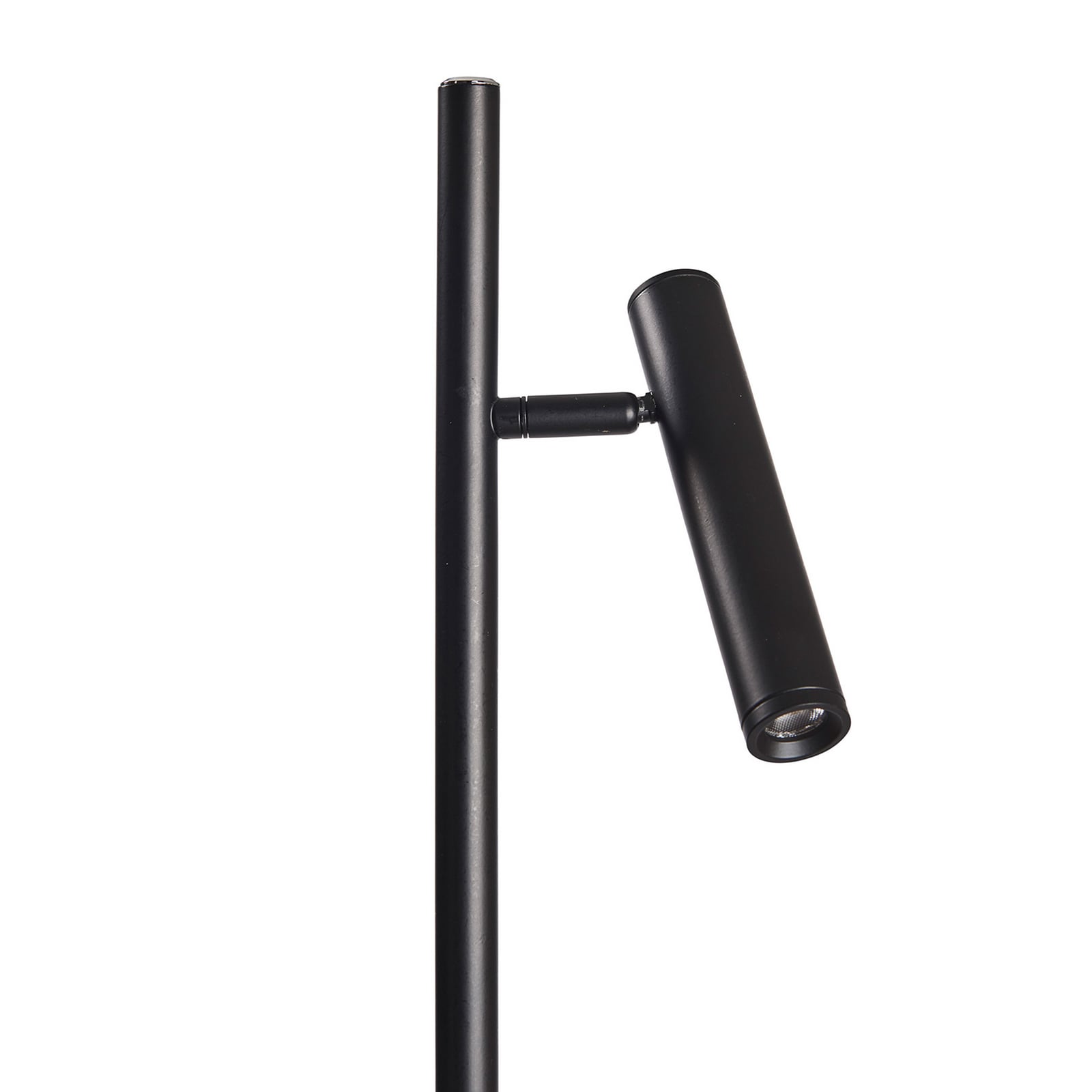 LED bordlampe Carlo 1 dimbar svart 3W varmhvit detalj