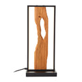 LED bordlampe Chaumont tre svart forfra