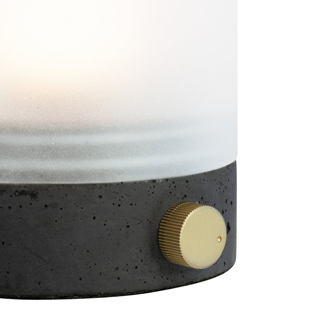 LED bordlampe Cozy bryter og USB-C inngang