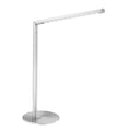 LED bordlampe Dawda dimbar touch stålfarget forfra