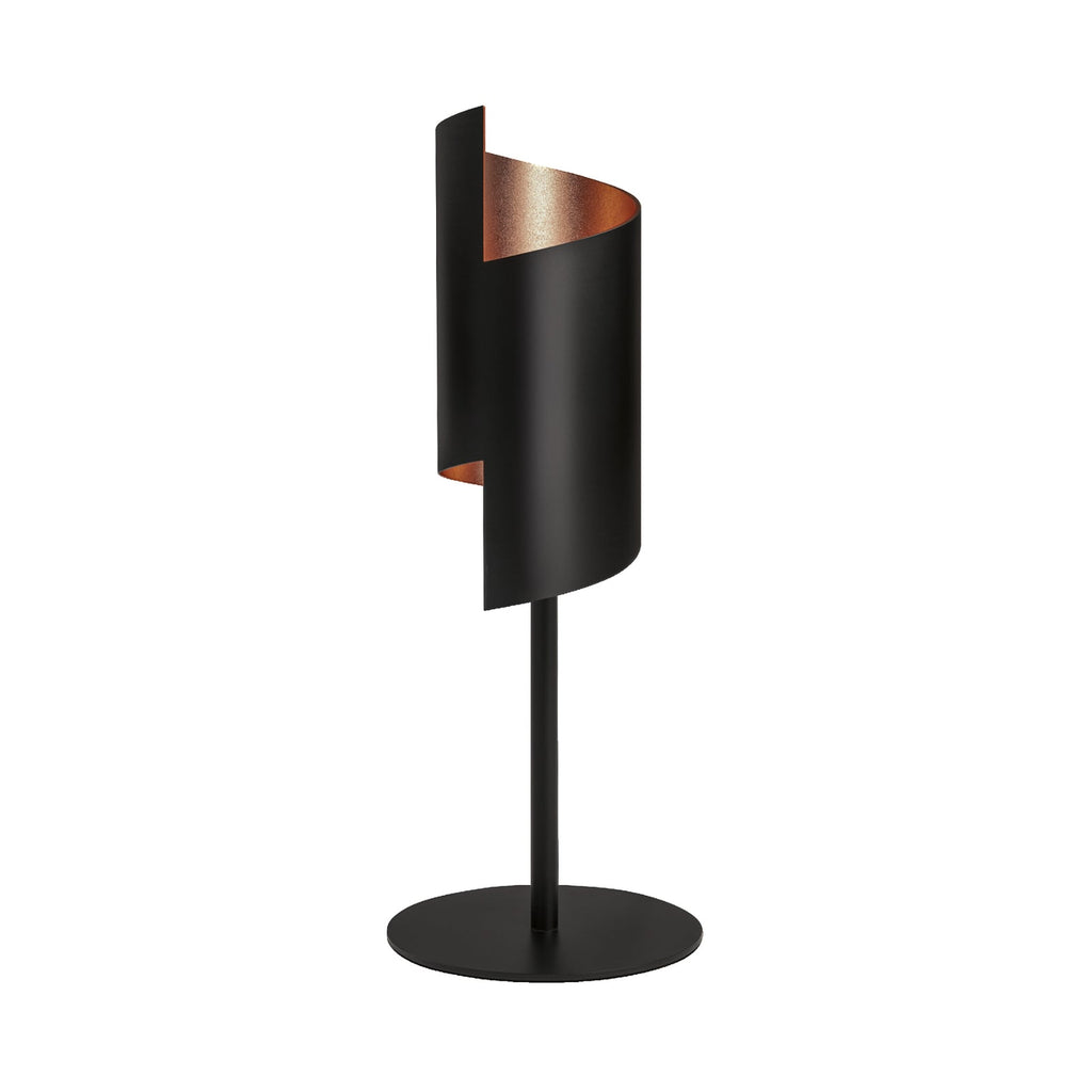 LED bordlampe Decor Twist stål dimbar CCT svart bakside