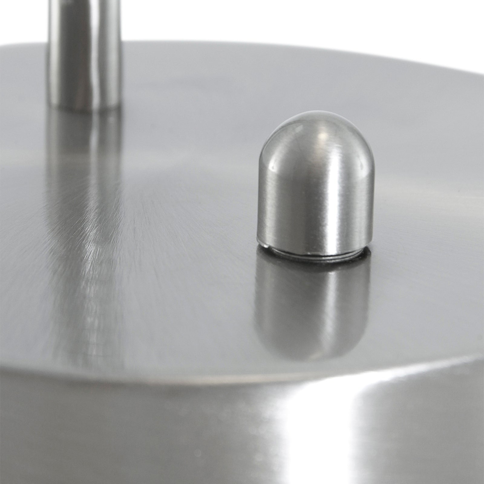 LED bordlampe Eloi dimbar stål metall/glass helhetsbilde