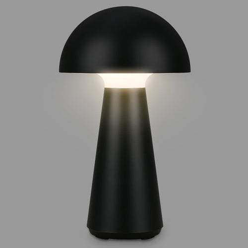 LED bordlampe Fungo bakside med USB-C ladekabel