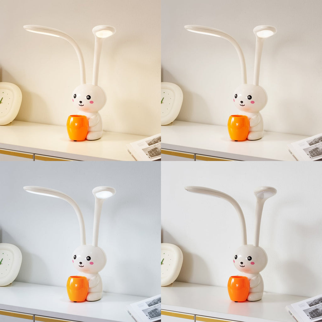 LED bordlampe Haas dimbar beige CCT haredesign detalj