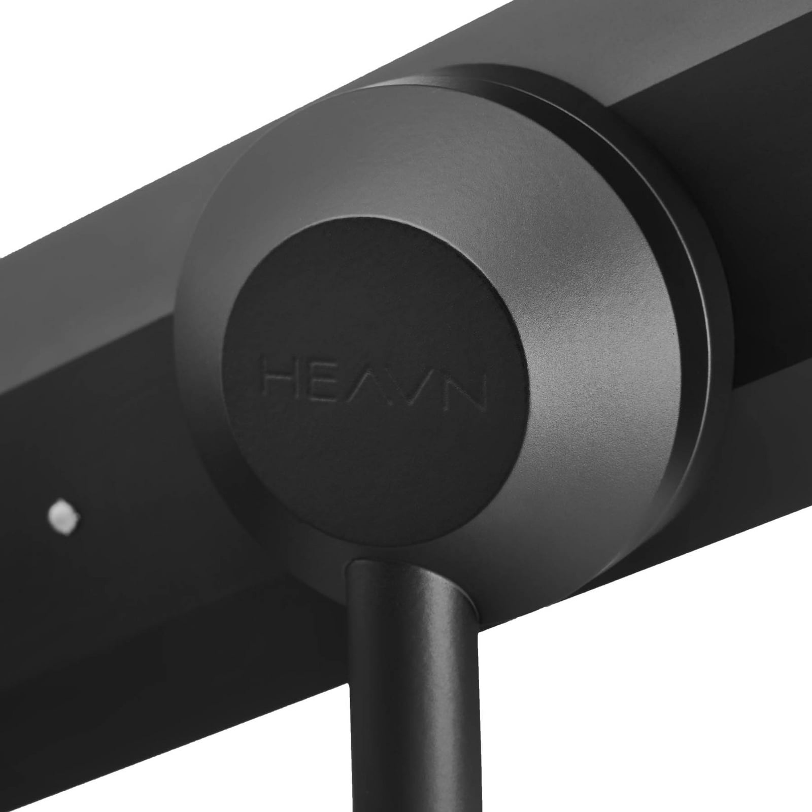 Lysdetalj på LED bordlampe HEAVN One dimbar CCT svart